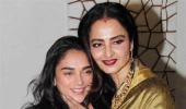 PIX: Rekha, Aditi Rao Hydari party with Javed Akhtar