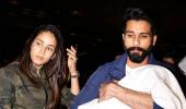 PIX: Shahid, Saif leave for IIFA