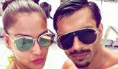 PIX: Bipasha-Karan's Miami holiday