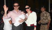 PIX: Saif-Kareena take Taimur on his first foreign trip!