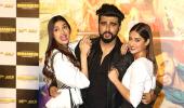 Arjun, Ileana and Athiya have fun at Mubarakan launch