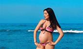 Celina Jaitly celebrates her baby bump