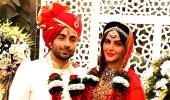 Mandana Karimi's wedding pictures