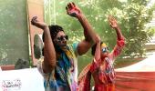 PIX: Varun-Alia's Holi celebrations