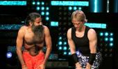 What's Baba Ramdev doing on Nach Baliye?!