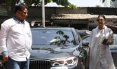 PIX: Kajol, Rishi Kapoor attend Reema Lagoo's funeral