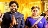 Pix: South star Namitha weds!