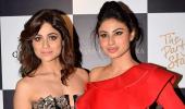 Shamita, Mouni party with Karan Johar