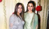 PIX: Alia, Sonam, Kriti party with Ekta