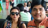 Spotted: Bengali actress Mimi Chakraborty