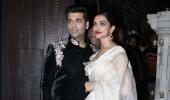 PIX: Deepika, Kareena, Sonakshi at Anil Kapoor's Diwali party