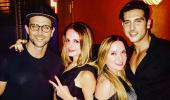 PIX: Hrithik, Sussanne party together