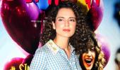 PIX: Kangana watches Simran with Rajkummar Rao