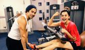 It's true! Gymming with a buddy lowers stress by 26%