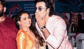 PIX: Rani Mukerji, Ranbir Kapoor celebrate Durga Puja