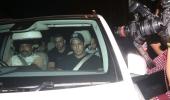 PIX: Salman returns home