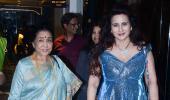 PIX: Asha Bhosle celebrates Poonam Dhillon's birthday