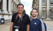 Hey! What is Boman Irani doing in London?