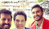 When Ranveer met Sachin at Lord's