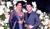 PIX: Gorgeous Priyanka, Nick's Mumbai reception