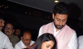 Aishwarya, Bindu, Waheeda at prayer meeting