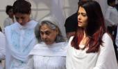 Aishwarya, Madhuri, Kajol pay their respects to Sridevi