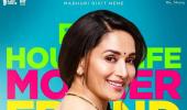 Madhuri's look in her first Marathi film