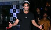 PIX: Ranbir parties with Sanju stars