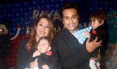 Pix: Krushna, Kashmera's twins turn one!