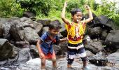 Pix: Tiny tots get monsoon-ready