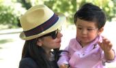 Karisma, Taimur picnic in the park