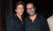 PIX: Shah Rukh, Anushka party with Aanand L Rai