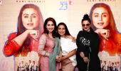 Madhuri watches Hichki with Rani