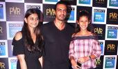 What movie did Arjun take his kids to?