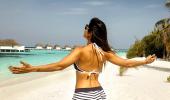 Shilpa Shetty's FUN Maldives holiday