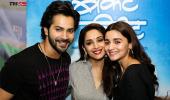 PIX: Varun, Alia watch Madhuri's Bucket List