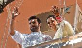 PIX: Ranveer reaches Deepika's home!