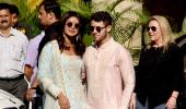 PIX: Pre-wedding puja for Priyanka-Nick