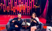 Sara shares Koffee couch with dad Saif