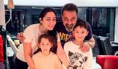 Sanjay Dutt celebrates Iqra and Shahraan's birthday