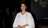 Alia, Varun watch Kalank with Janhvi, Ananya, Kriti