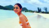 Anushka looks stunning in a bikini!