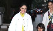 PIX: Genelia takes her sons to a birthday bash!