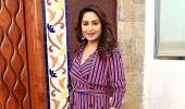 PIX: Madhuri, Ajay Ranveer's day out