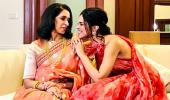 CAPTION THIS: What's Deepika's mom telling her?