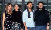 Sussanne, Sonali party with Hrithik