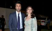 Bajrang Dal activists stop Ranbir-Alia at MP temple