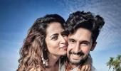 PIX: Sargun, Ravi's romantic holiday