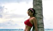 PIX: Mandira Bedi looks RED HOT in a bikini