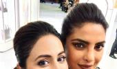 When Hina partied with Priyanka at Cannes